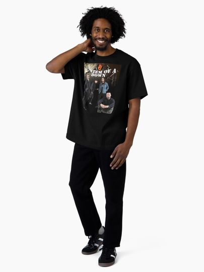 SYSTEM OF DOWN T-Shirt - SOAD Oversized Rock Band Unisex Tee