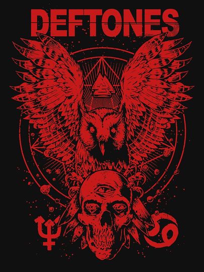 Deftone Classic T-Shirt – Rock Band Graphic Tee for Fans