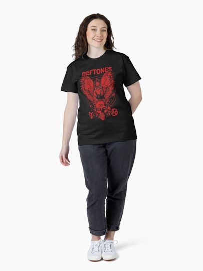 Deftone Classic T-Shirt – Rock Band Graphic Tee for Fans