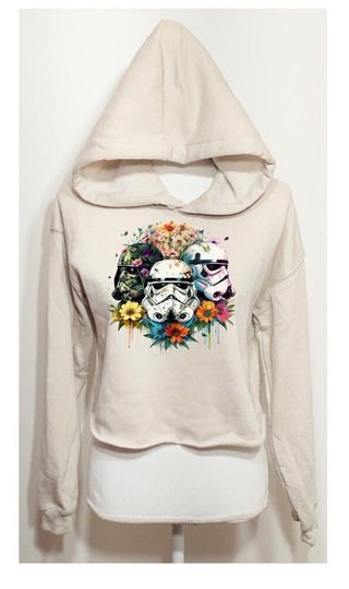 Starwars Crop Top, halloween crop, galaxy, darth, storm trooper, space, crop tank