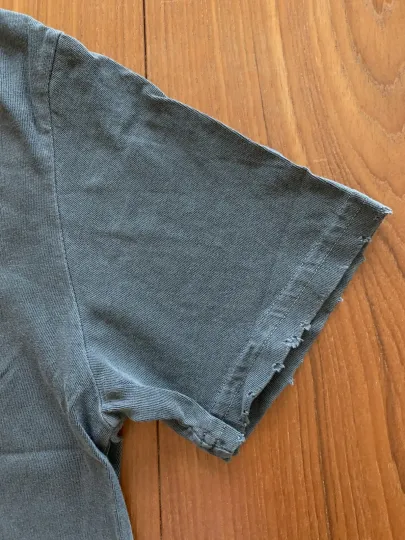 Junk Food Clothing The Simpsons Mens T-Shirt Medium Grey Bart Devil Retro