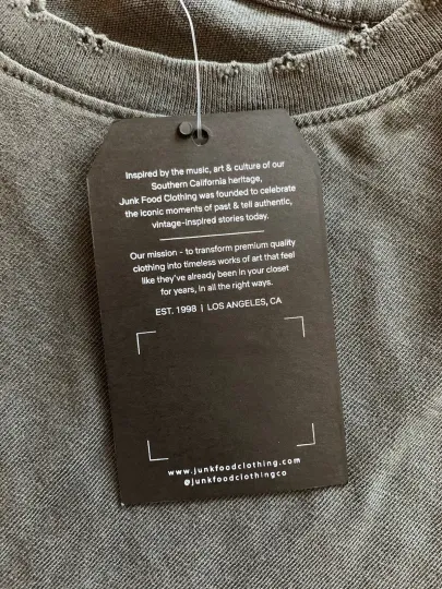 Junk Food Clothing The Simpsons Mens T-Shirt Medium Grey Bart Devil Retro