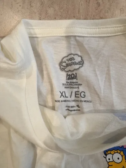 THE SIMPSONS BART T SHIRT OFFICIAL ITEM