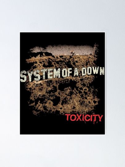 SYSTEM OF DOWN Poster – Rock Band Wall Art Print