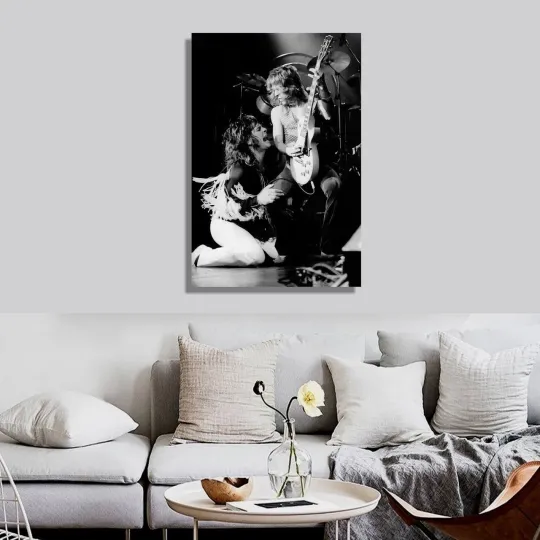 Ozzy Osbourne World Tour Poster – Classic Rock Music Wall Art