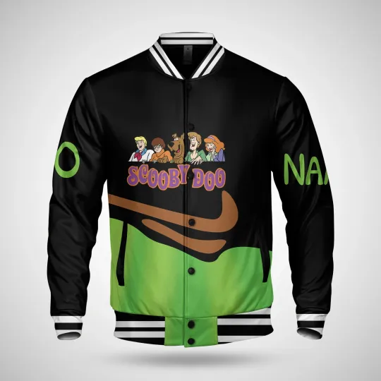 Personalized Scooby Doo & Friends Baseball Jacket for Fans