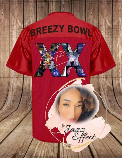 Chris Brown Breezy Bowl Jersey