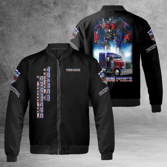 Personalized Optimus Prime Transformers Baseball Jacket for Fans