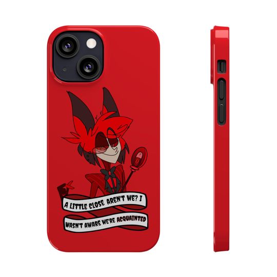 Alastor Hazbin Hotel iPhone Phone Case