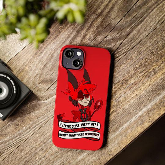 Alastor Hazbin Hotel iPhone Phone Case