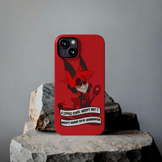 Alastor Hazbin Hotel iPhone Phone Case