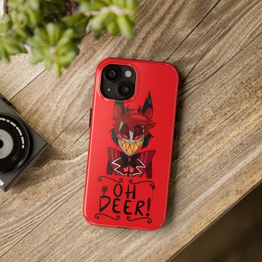 Alastor Oh Deer Hazbin Hotel Tough IPhone Cases