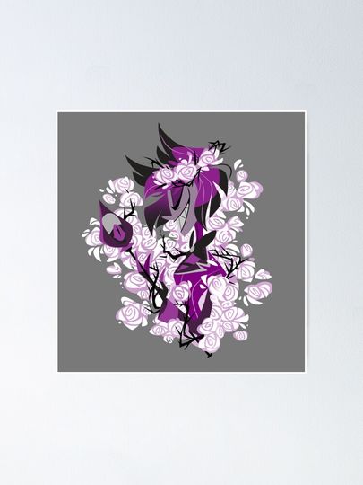 Hazbin Hotel Alastor Poster Artwork for Room Decoration