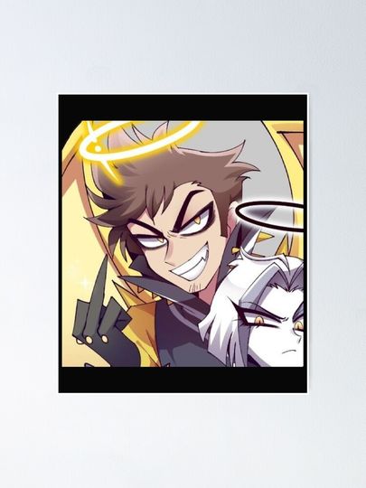 Adam Hazbin Hotel Poster Wall Art Print for Interior Decor