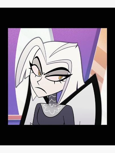 Lute Hazbin Hotel Poster Wall Art Print for Interior Decor