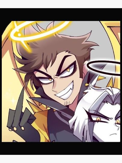 Adam Hazbin Hotel Poster Wall Art Print for Interior Decor