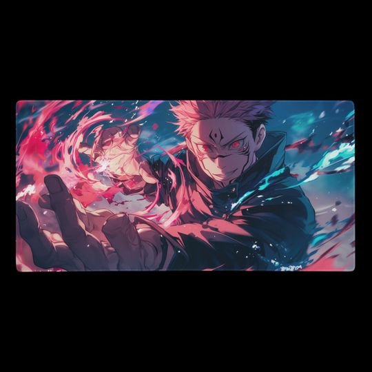 Sukuna Jujutsu Satoru Mouse Pad Anime Desk Mat