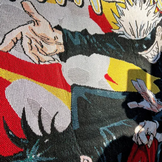 Jujutsu Satoru Satoru Gojo Woven Tapestry Blanket