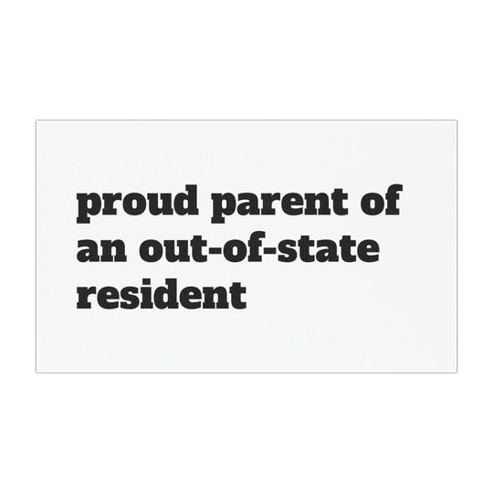 Out of State Car Magnet