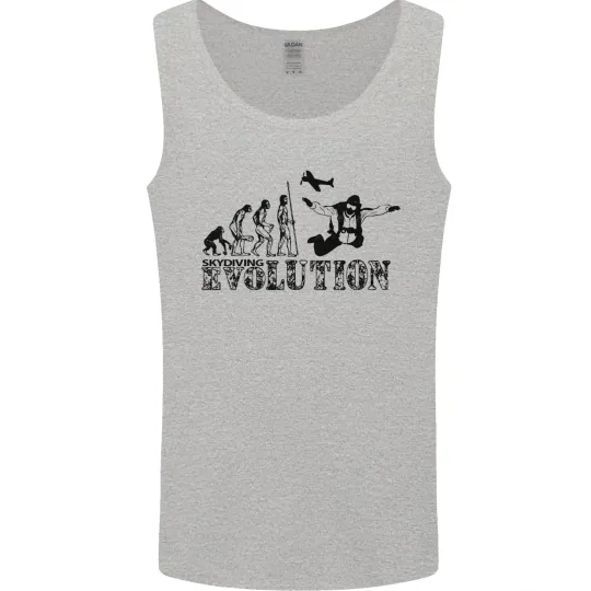 Evolution of a Skydiver Men's Tank Top