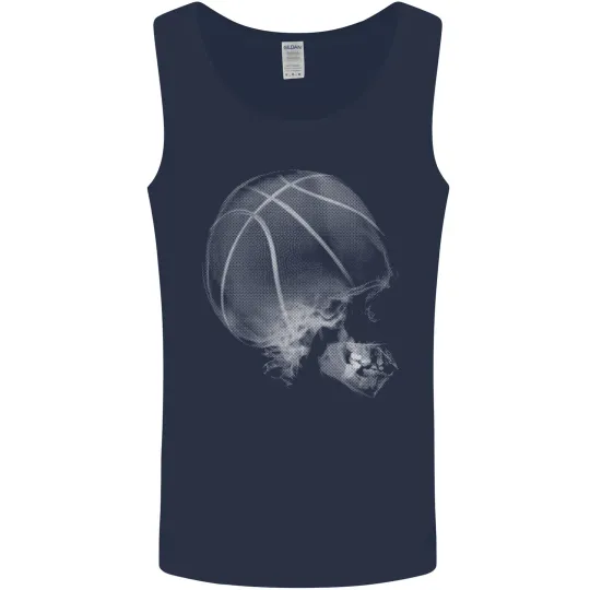 Basketball Skull Men's Tank Top