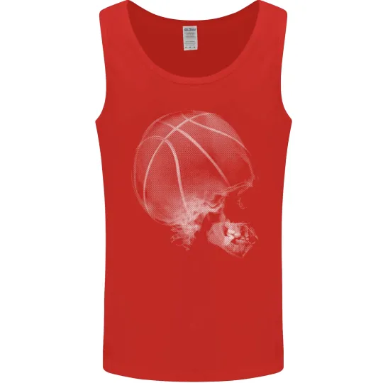 Basketball Skull Men's Tank Top
