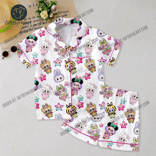 Labubu Pajama Set, Labubu Kids Pajamas Set