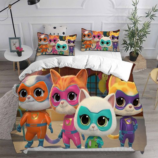 Super Kitties Bedding Set