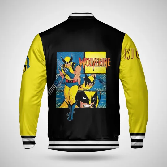 Personalized Wolverine X-Men '97 Superhero Baseball Jacket