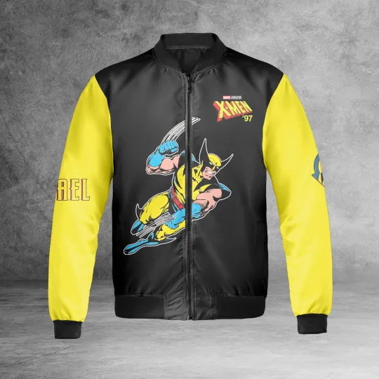 Personalized Wolverine X-Men '97 Superhero Baseball Jacket