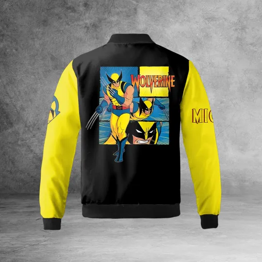 Personalized Wolverine X-Men '97 Superhero Baseball Jacket