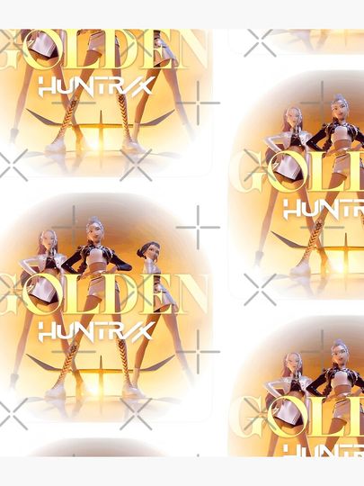 Golden Huntrix Kpop Demon Hunters Rumi Zoe Gold Single Backpack