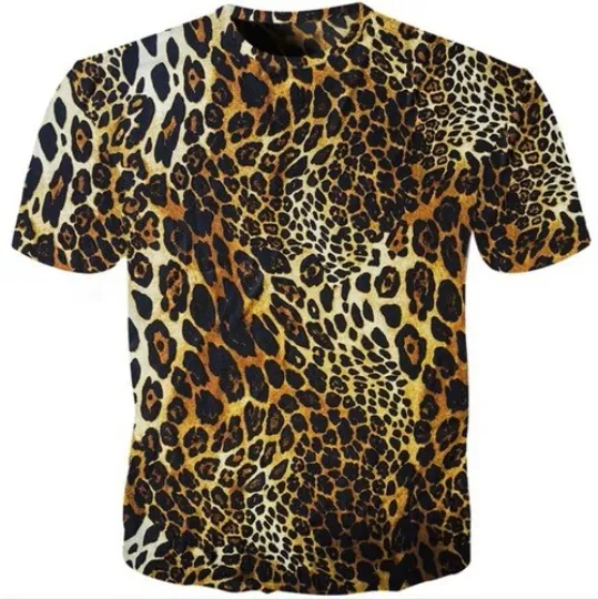 3D Animal Fur T-Shirt