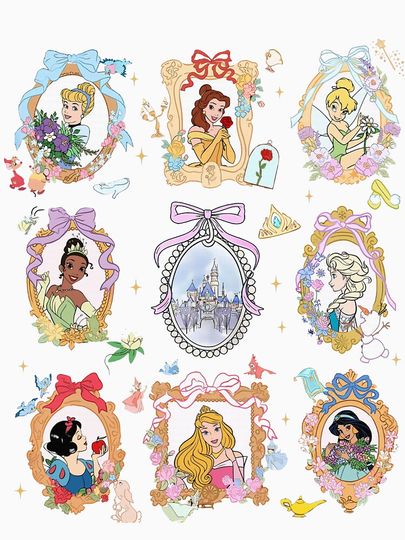 Disney Princess Coquette Bows Essential T-Shirt