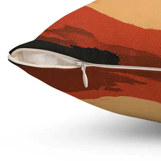 Halloween Witch Throw Pillow Cover