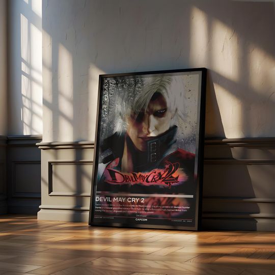 Devil May Cry 2 Poster | Video Game Poster