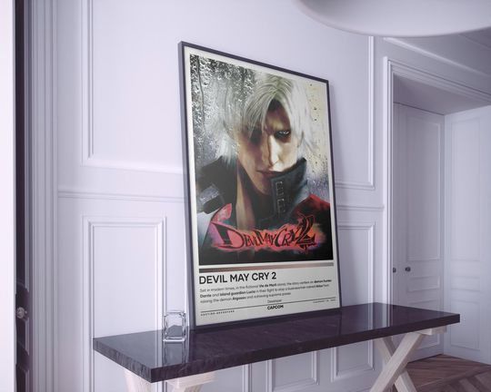 Devil May Cry 2 Poster | Video Game Poster