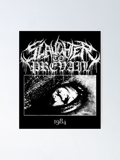 Slaughter to Prevail Poster - Deathcore Band Graphic Wall Artwork