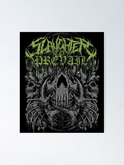 Slaughter to Prevail Poster - Collectible Deathcore Band Wall Print