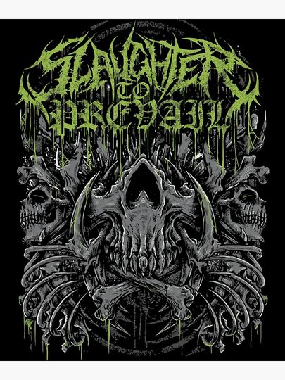 Slaughter to Prevail Poster - Collectible Deathcore Band Wall Print