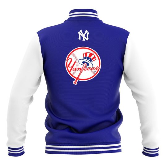 New York Baseball team Varsity Jacket: Handmade Baseball Jacket, Gift for Fan