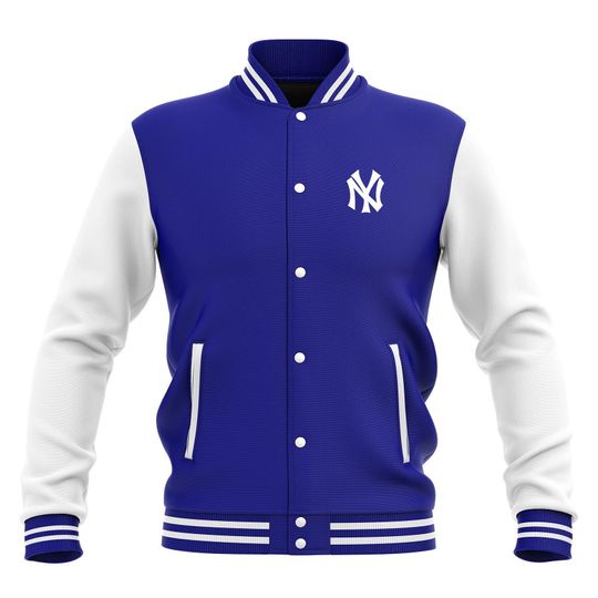 New York Baseball team Varsity Jacket: Handmade Baseball Jacket, Gift for Fan
