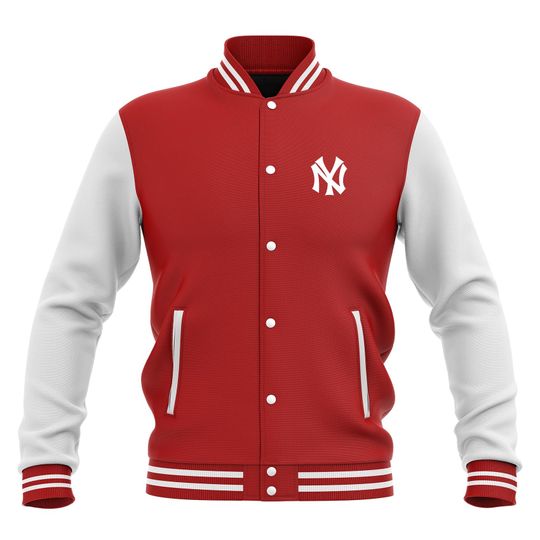 New York Baseball team Varsity Jacket: Handmade Baseball Jacket, Gift for Fan