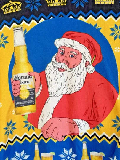 Men’s Corona Beer Ugly Christmas Sweater