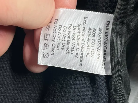 Spencer's Workshop Men's L Pullover Ugly Christmas Sweater Naughty List Light Up