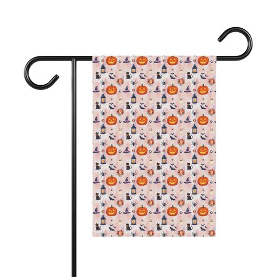 Halloween Garden Flag, Fall Home Decor Autumn Themed Banner