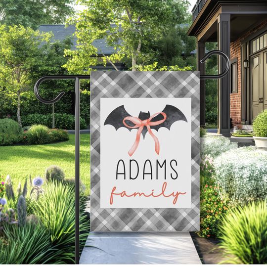 Halloween Flag, Outdoor Halloween Decorations Personalized, Cute Halloween Decor