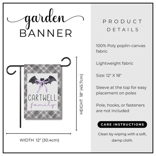 Halloween Flag, Outdoor Halloween Decorations Personalized, Cute Halloween Decor