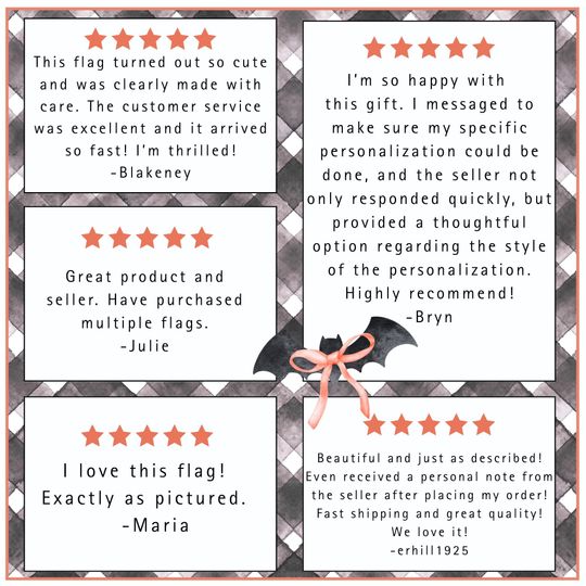 Halloween Flag, Outdoor Halloween Decorations Personalized, Cute Halloween Decor