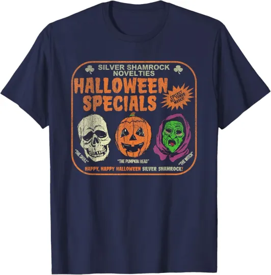 Silver Shamrock Halloween T-Shirt